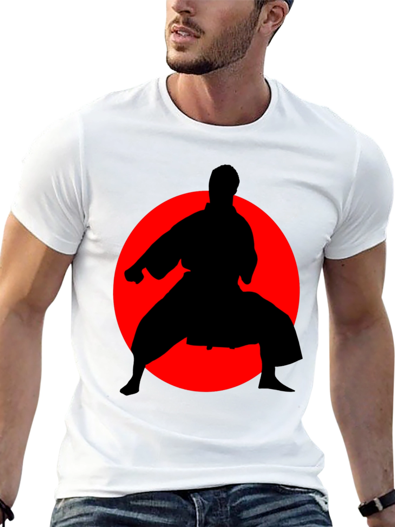 Karate Silhouette T-Shirt