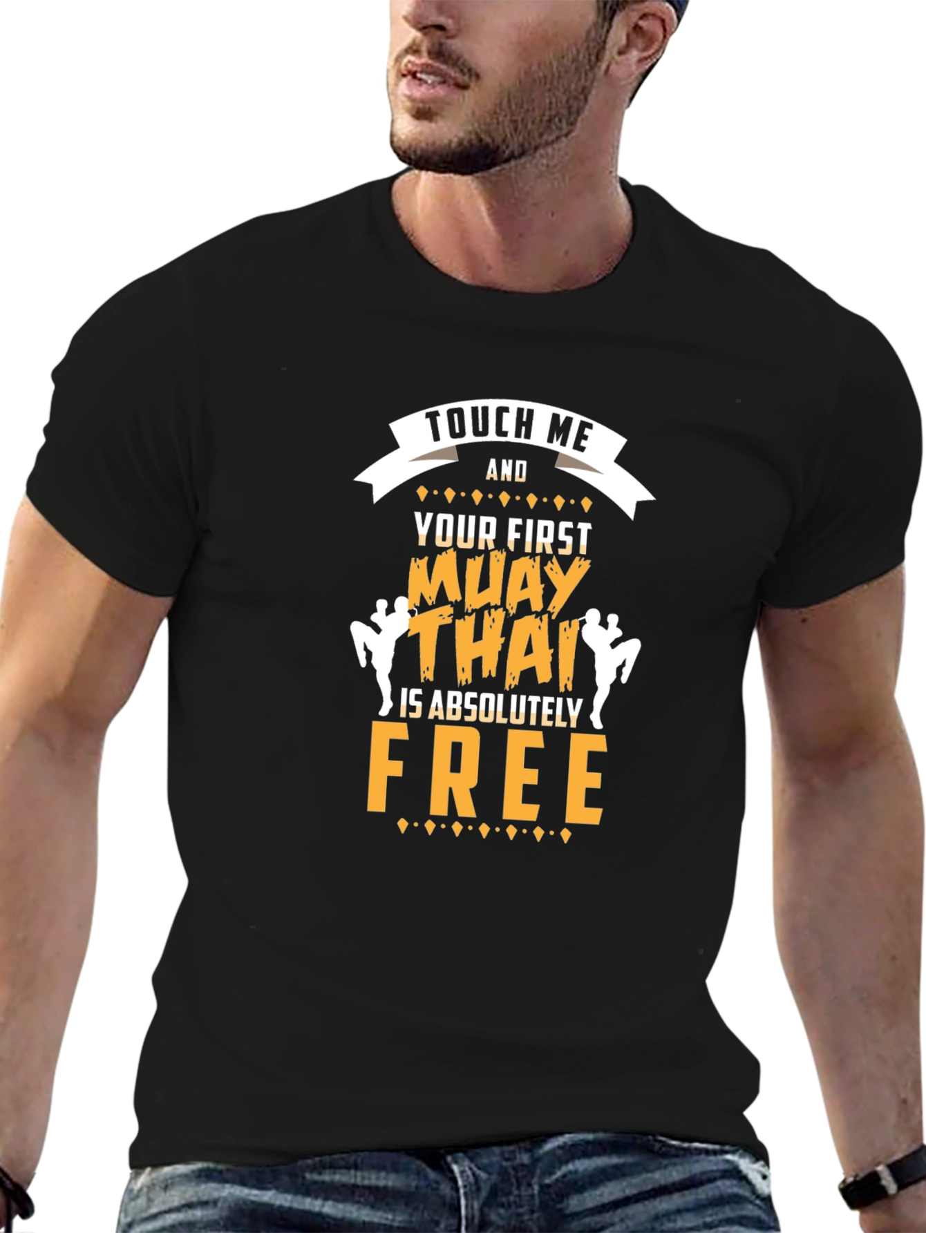 Touch Me Muay Thai Free T-Shirt