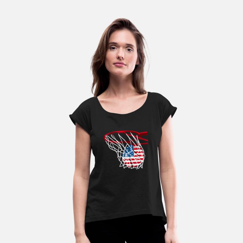 American Patriotic Basketball 4th Of July US Flag