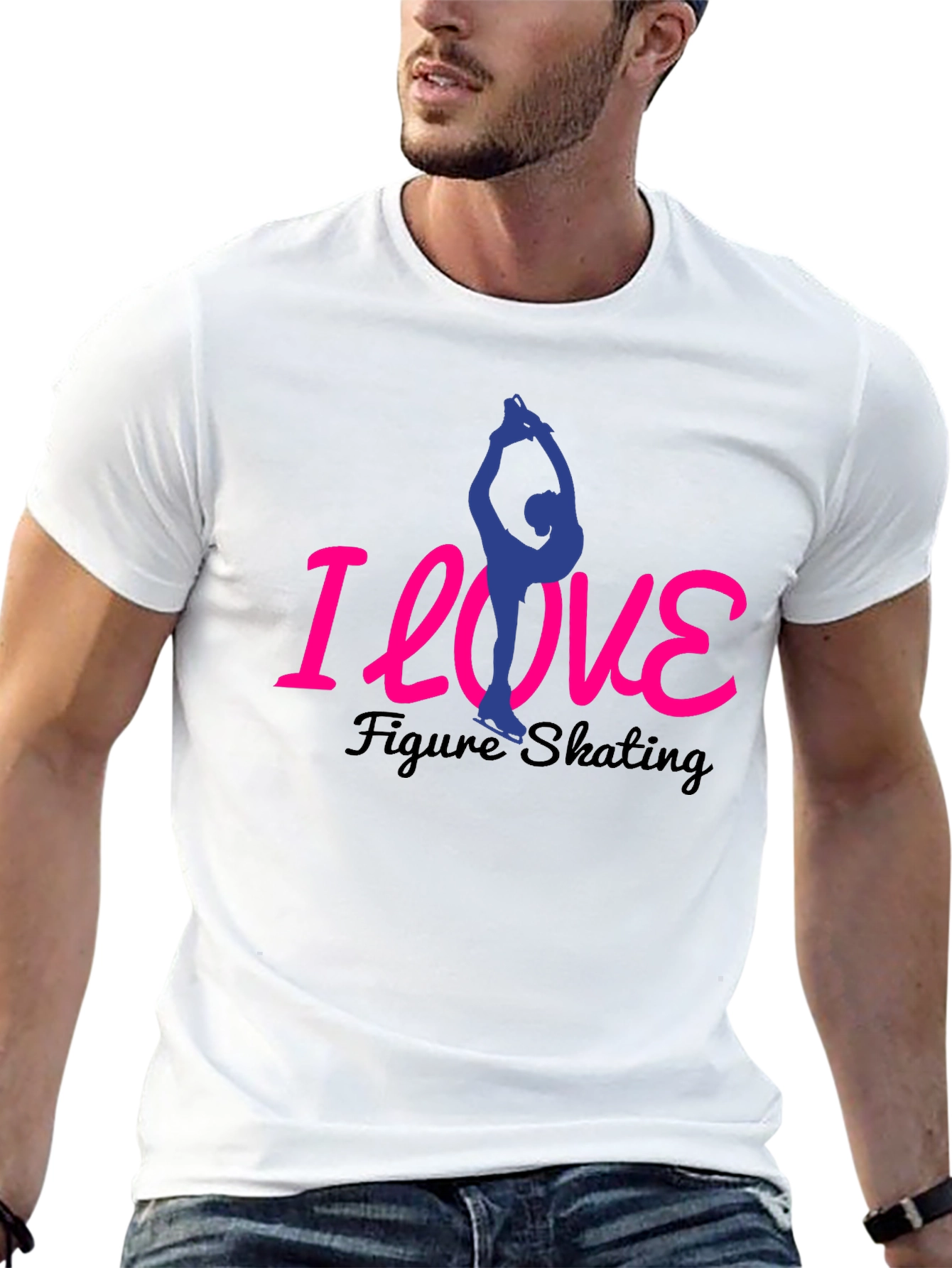 I Love Figure Skating T-Shirt