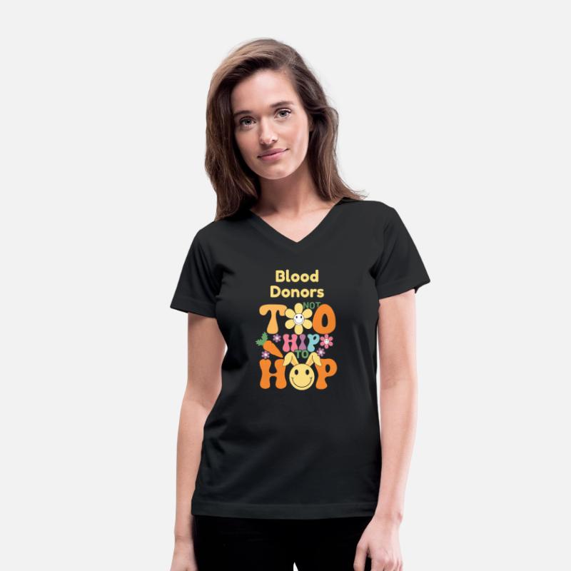 Blood Donor Funny Easter Quote Not Too Hip To Hop