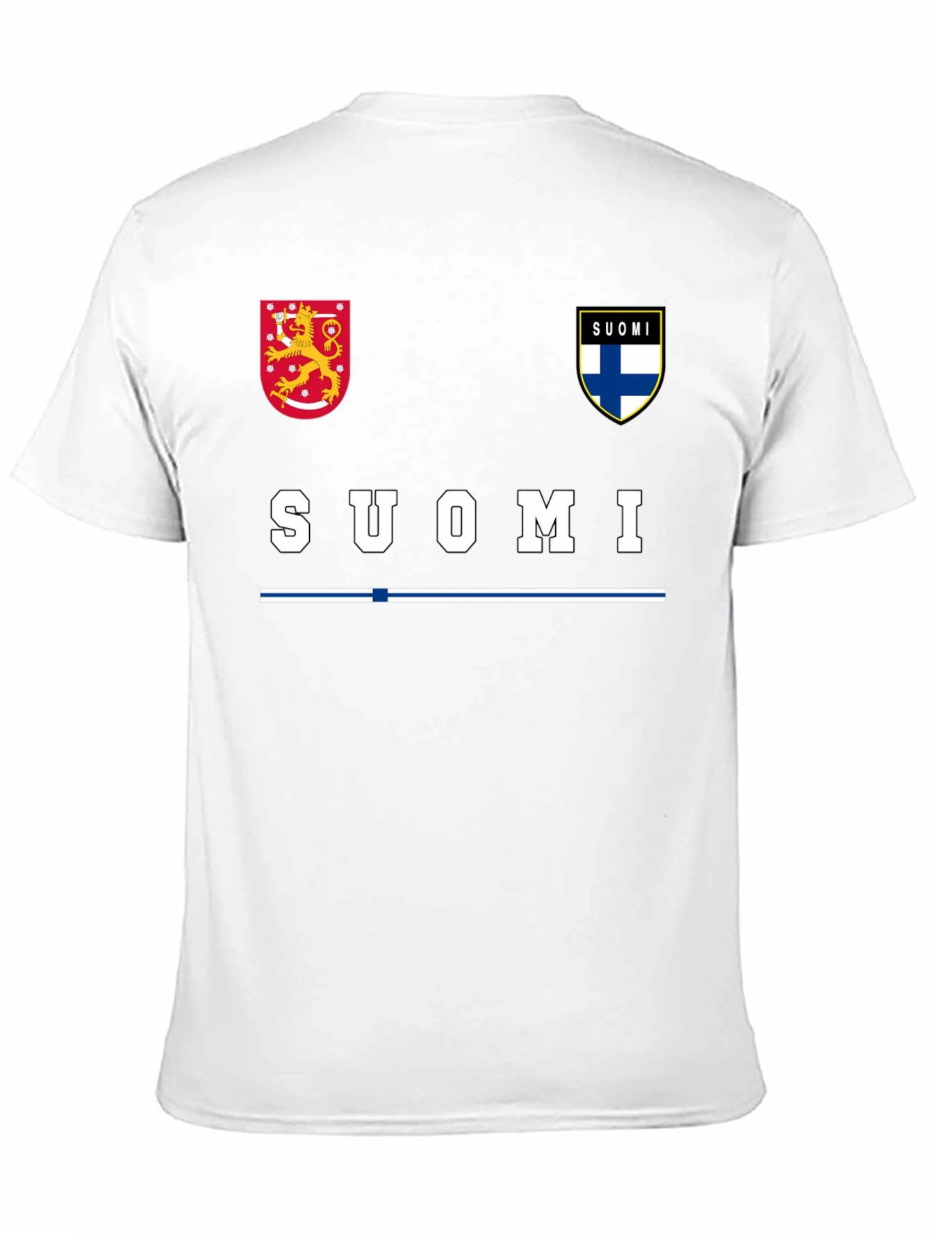 Finland Suomi T-Shirt Black