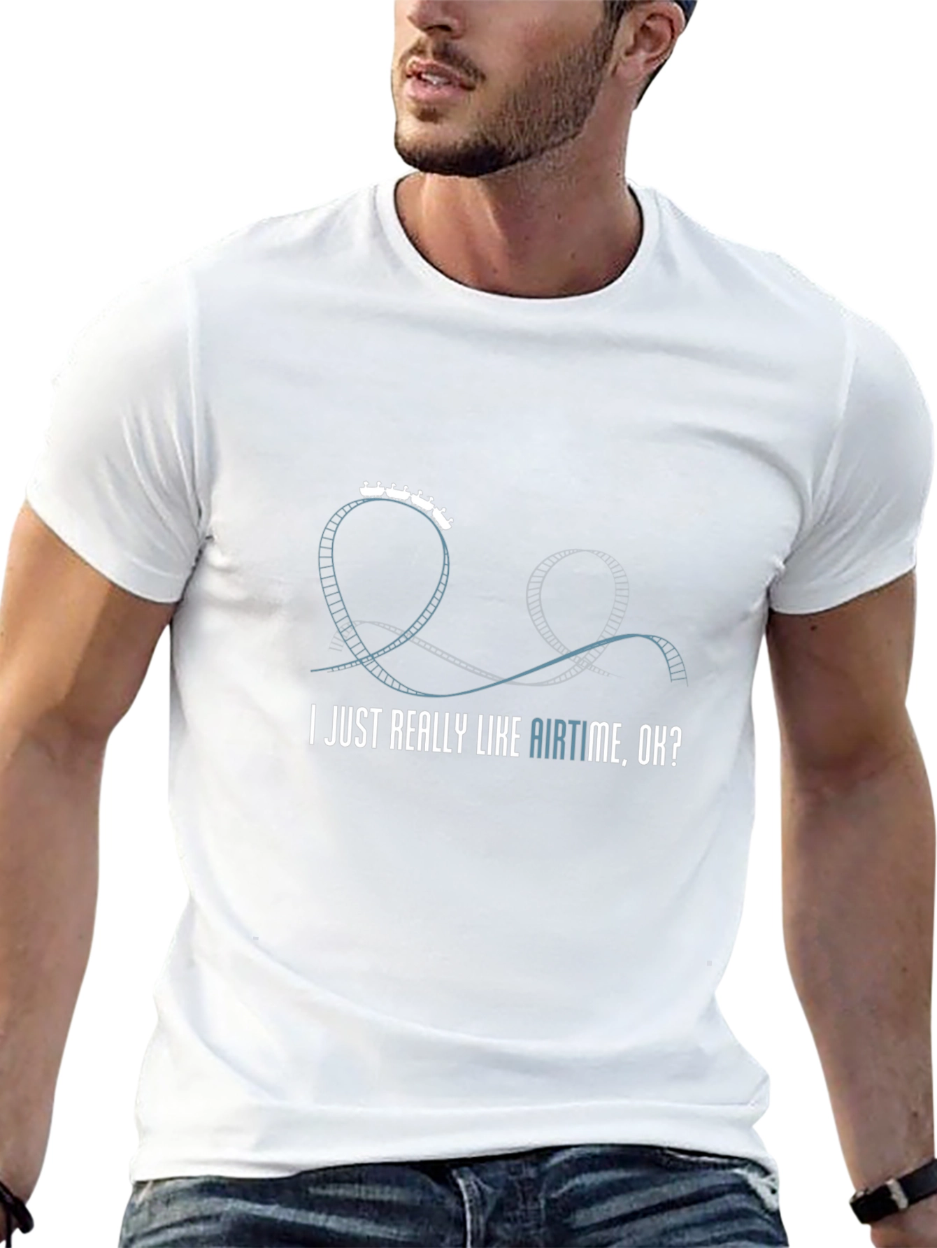 Airtime Rollercoaster T-Shirt - Thrill Ride Apparel