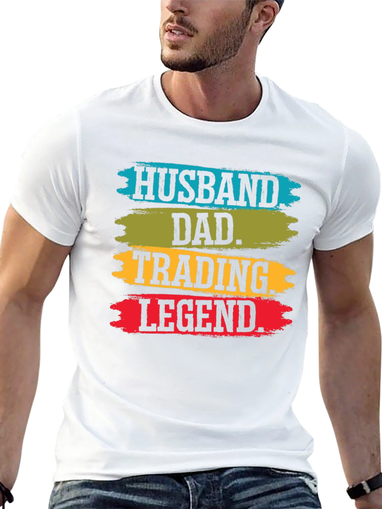 Husband Dad Trading Legend T-Shirt