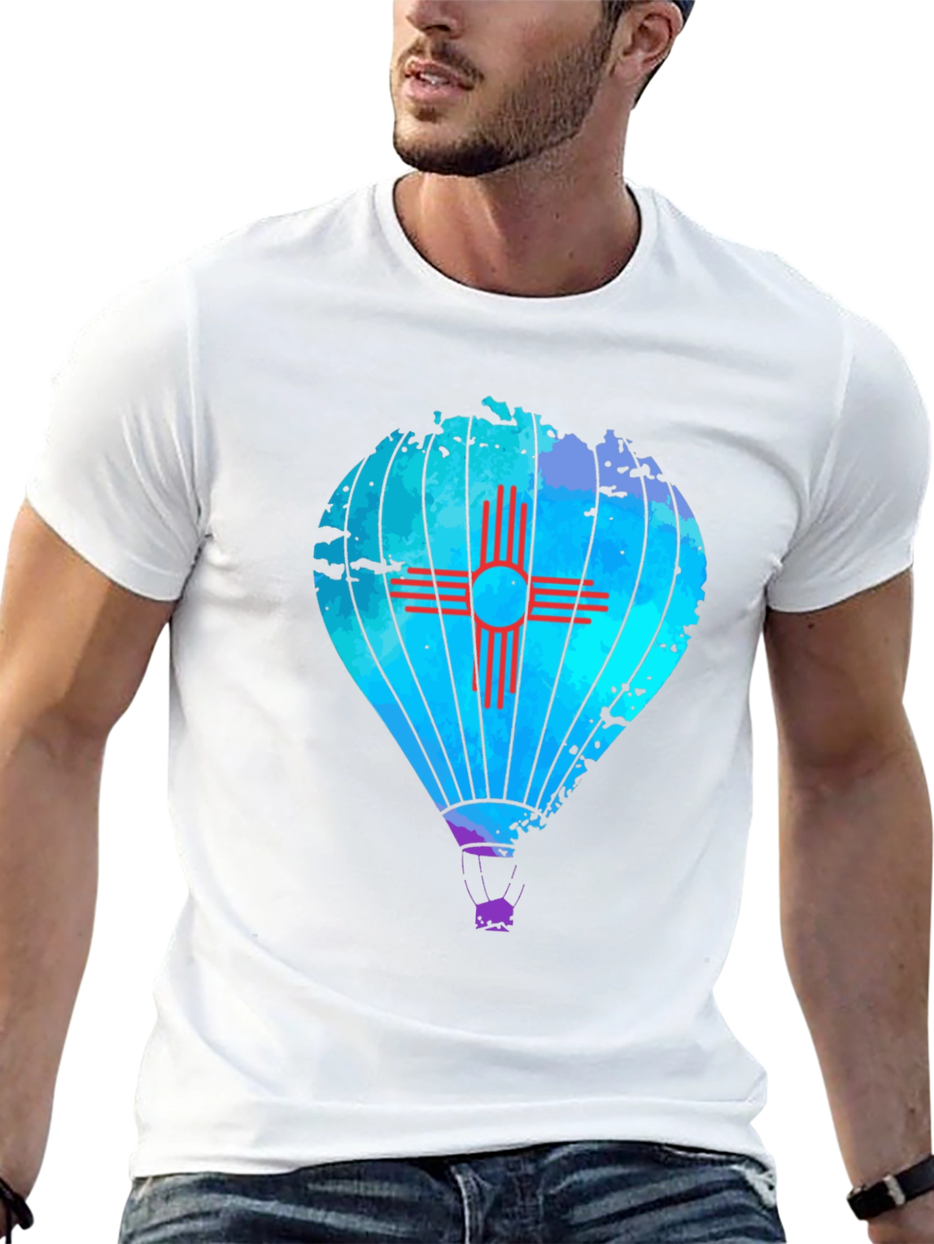 New Mexico Zia Balloon Graphic Tee
