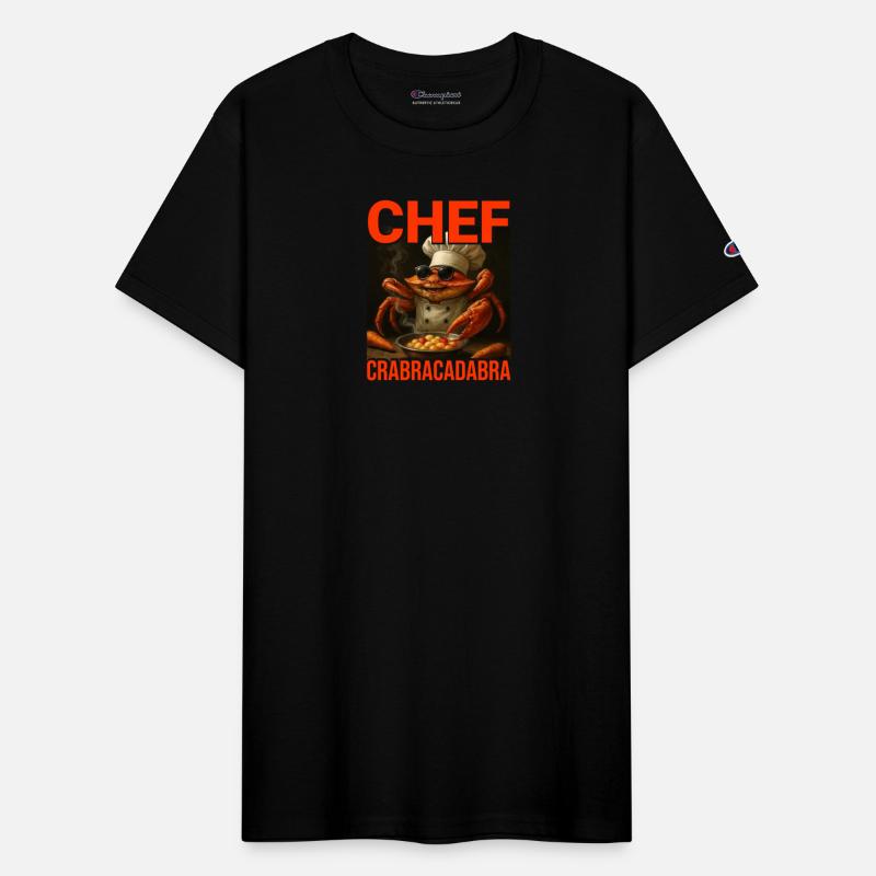 Chef Crabracadabra T-Shirt - Meme Magic Crab Chef