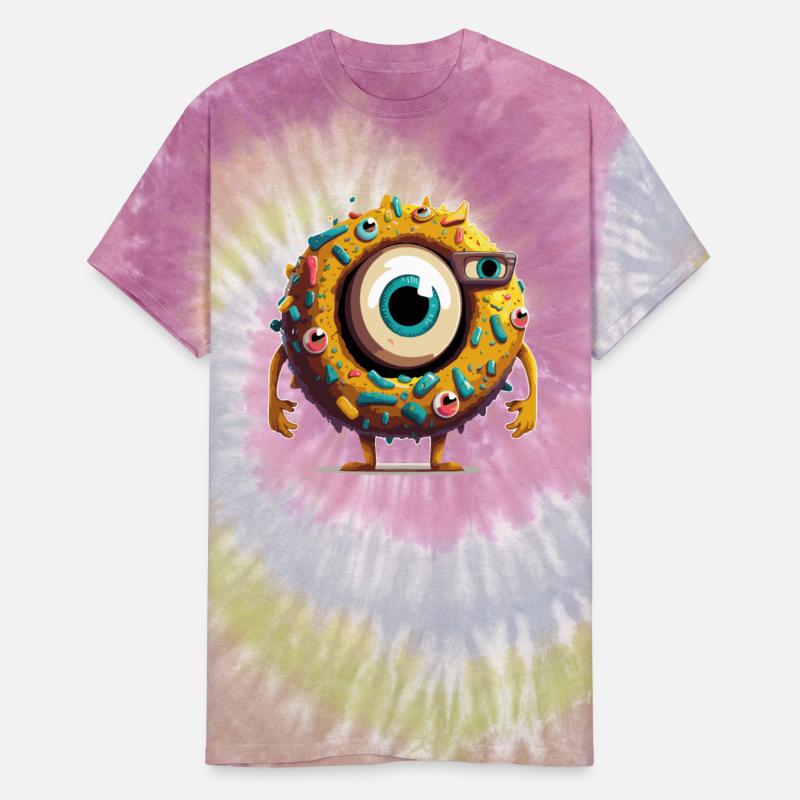 Cyclops little monster donut eye