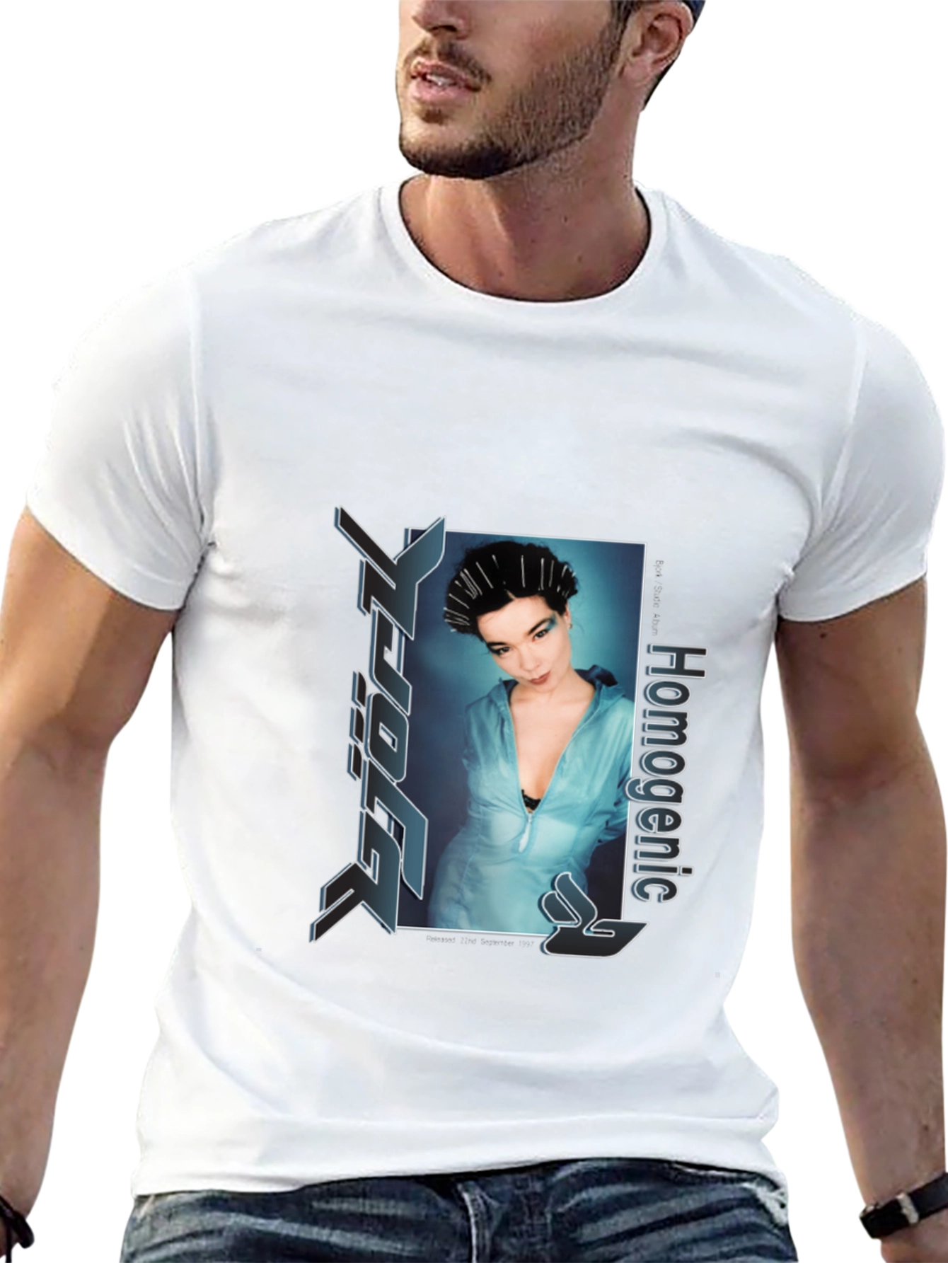 Björk Homogenic Graphic Print T-Shirt