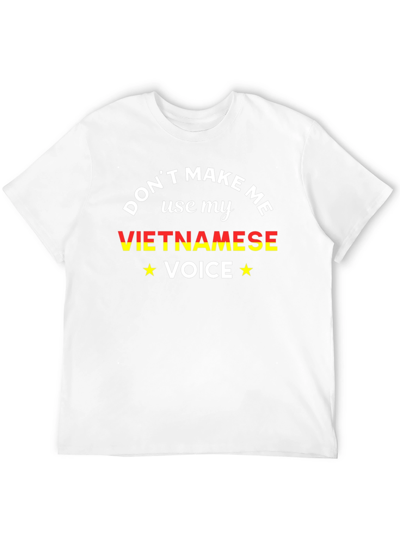 Vietnamese Voice Graphic Tee - Unisex Black T-Shirt