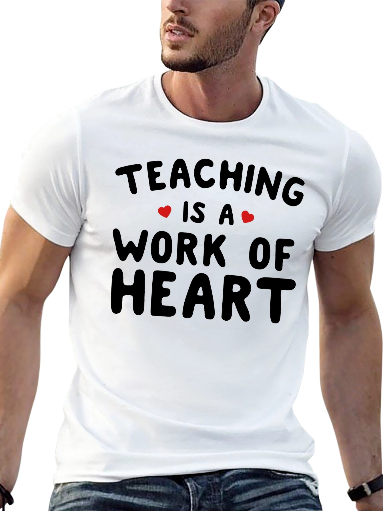 Teaching is a Work of Heart T-Shirt