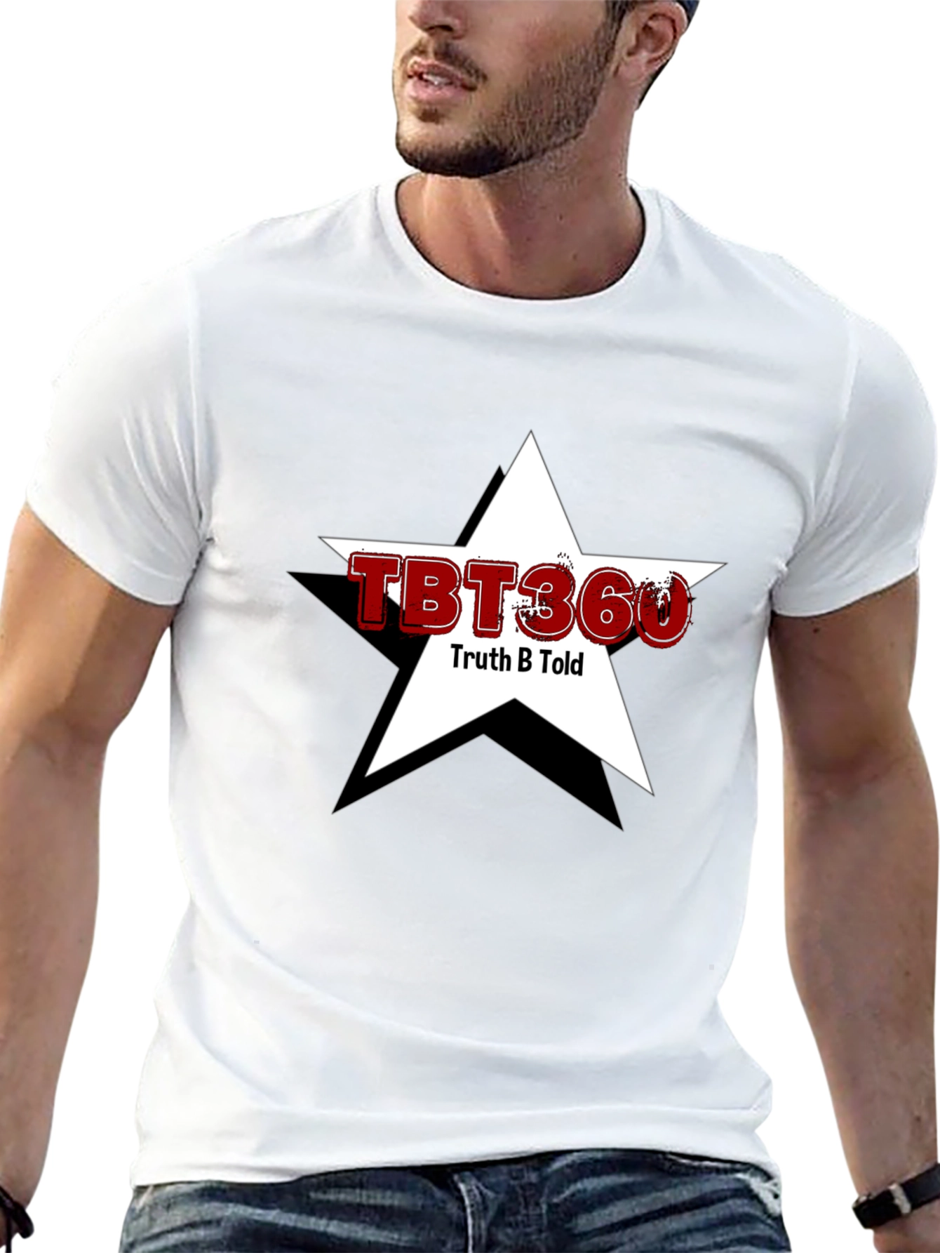TBT360 Truth Be Told Black Graphic Tee