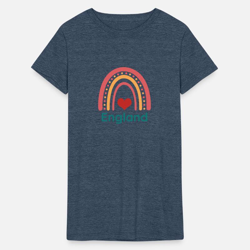 England Vintage Boho Rainbow