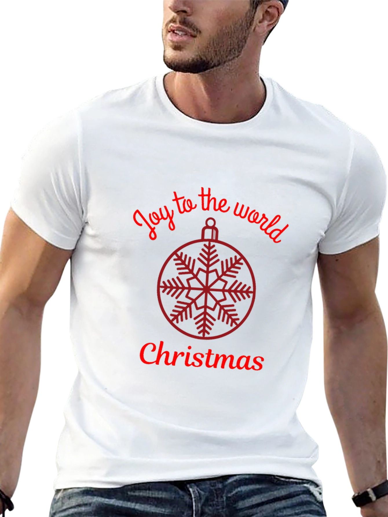 Joy to the World Christmas Graphic Tee