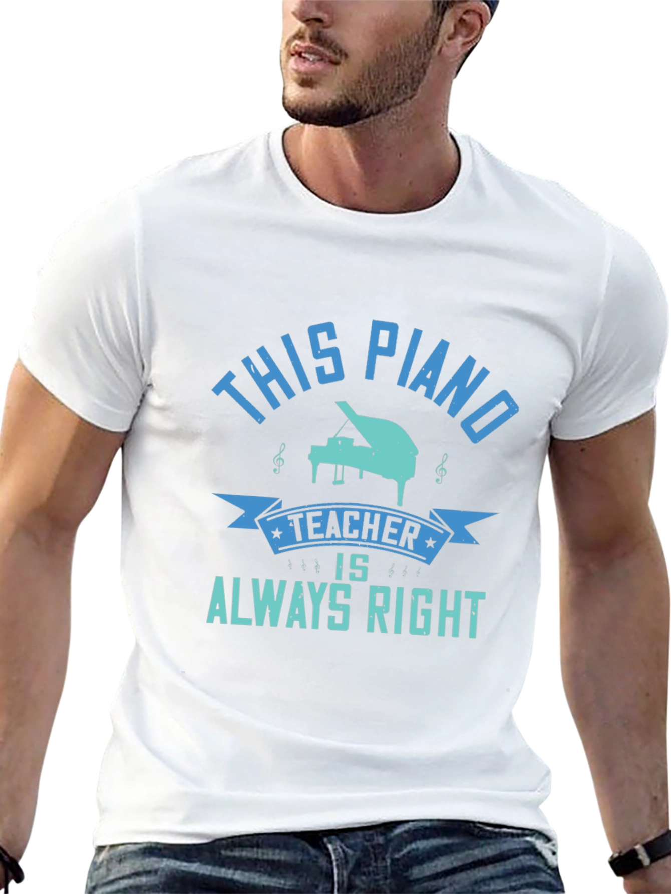 Piano Teacher Always Right T-Shirt