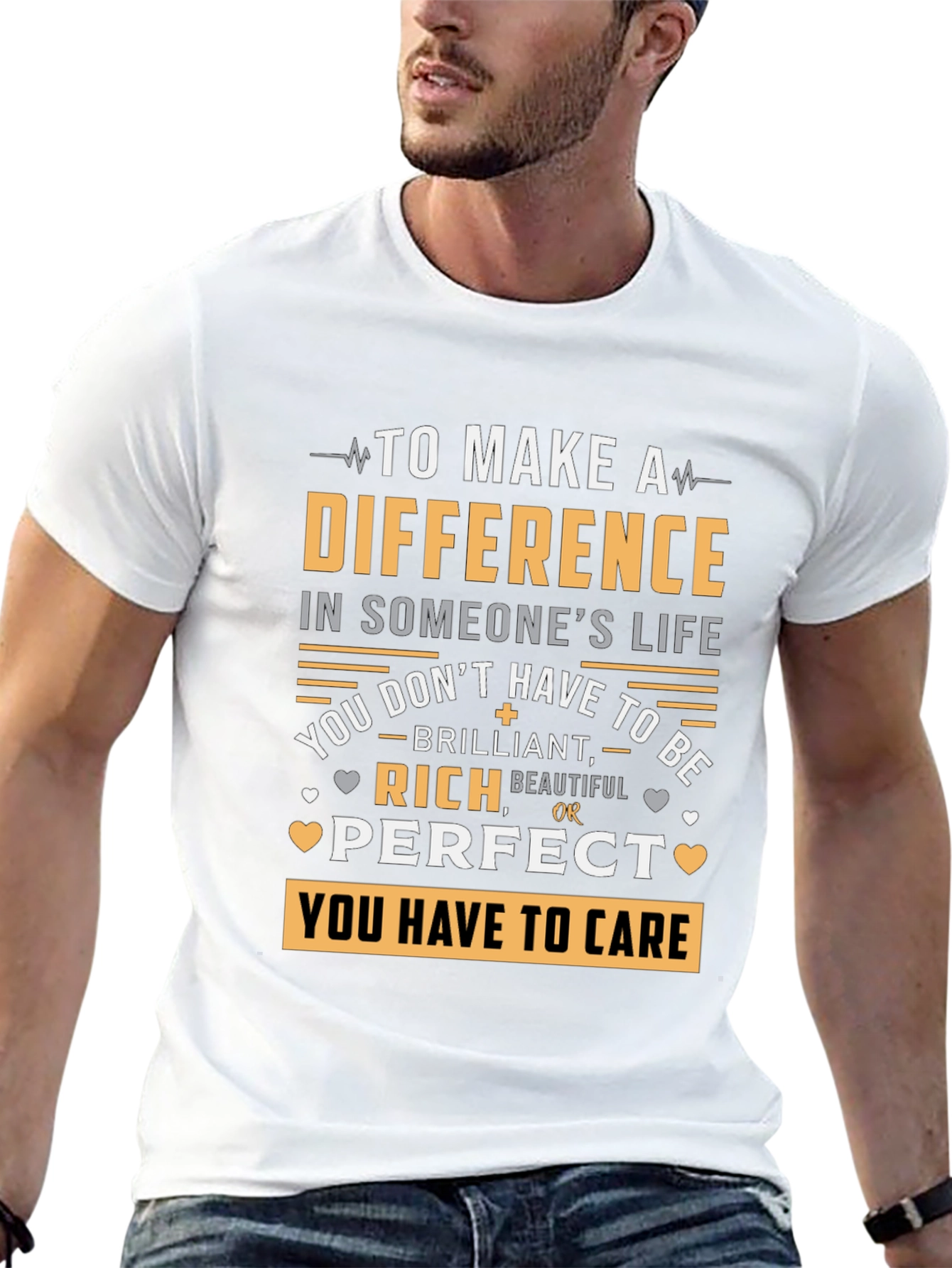Inspirational Message Graphic T-Shirt