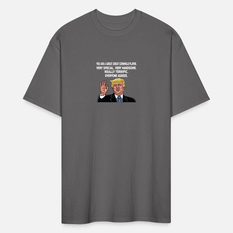 Funny Cornhole I Gift For Team Player I Trump Fun