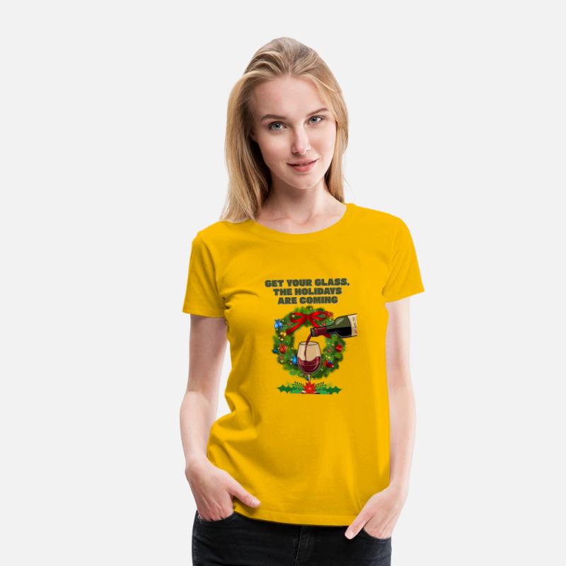 Get Your Glass, The Holidays Are Coming. Christmas
