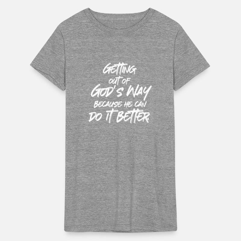 Getting Out Of God's Way
