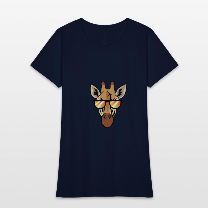 Giraffe with Sunglasses Animal Scientist Gift