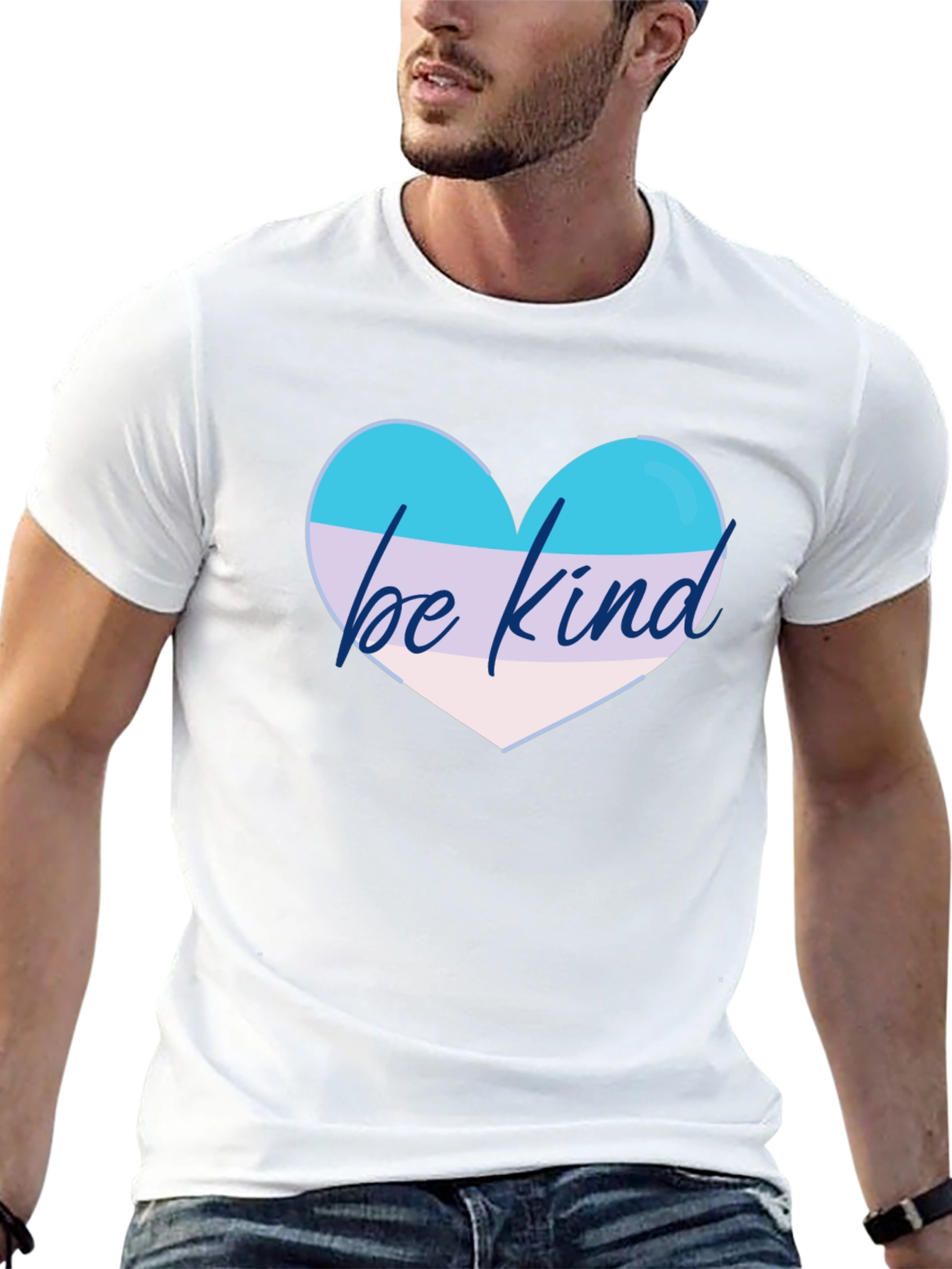 Be Kind Heart T-Shirt - Graphic Tee