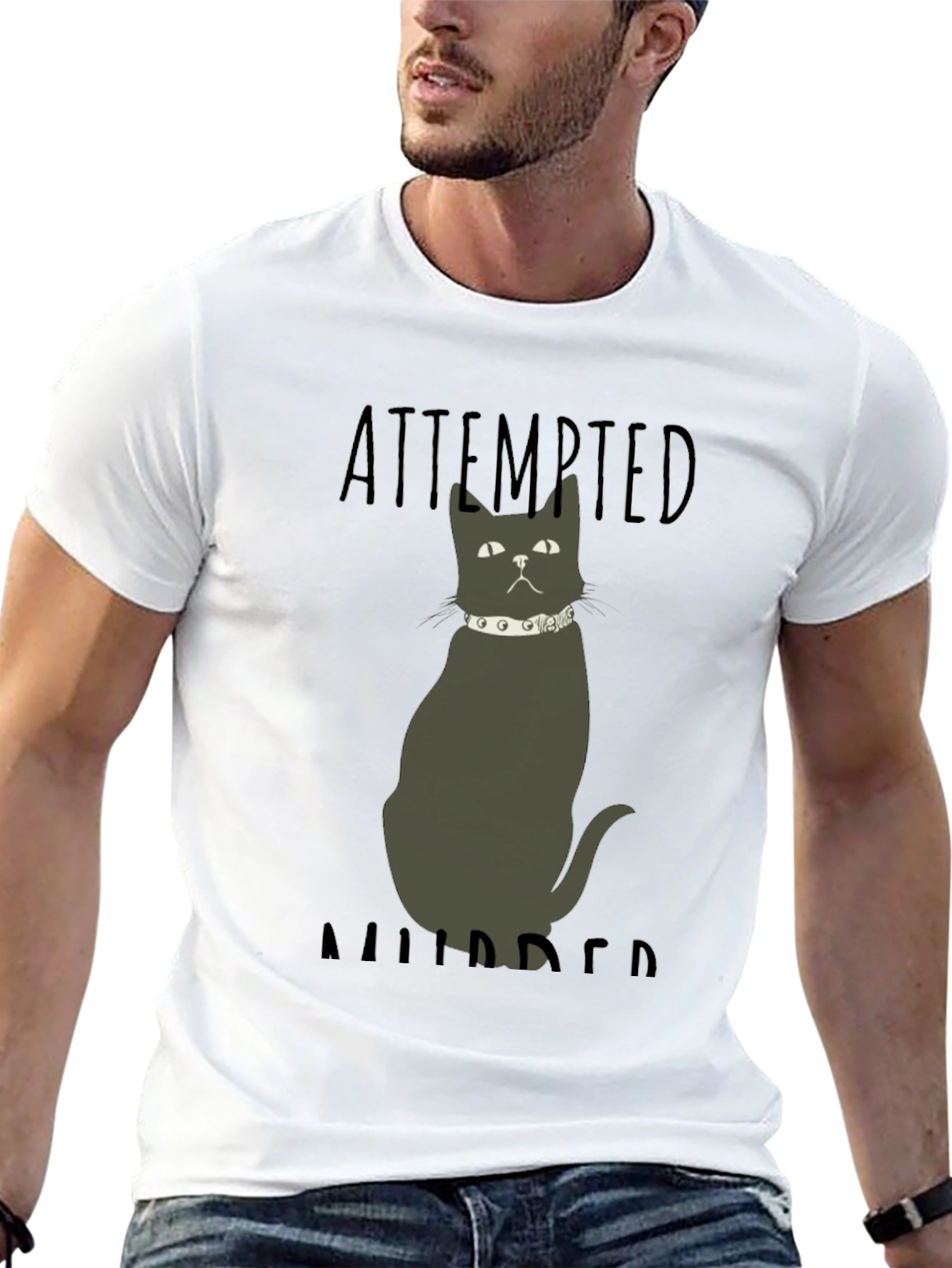 Attempted Murder Cat T-Shirt
