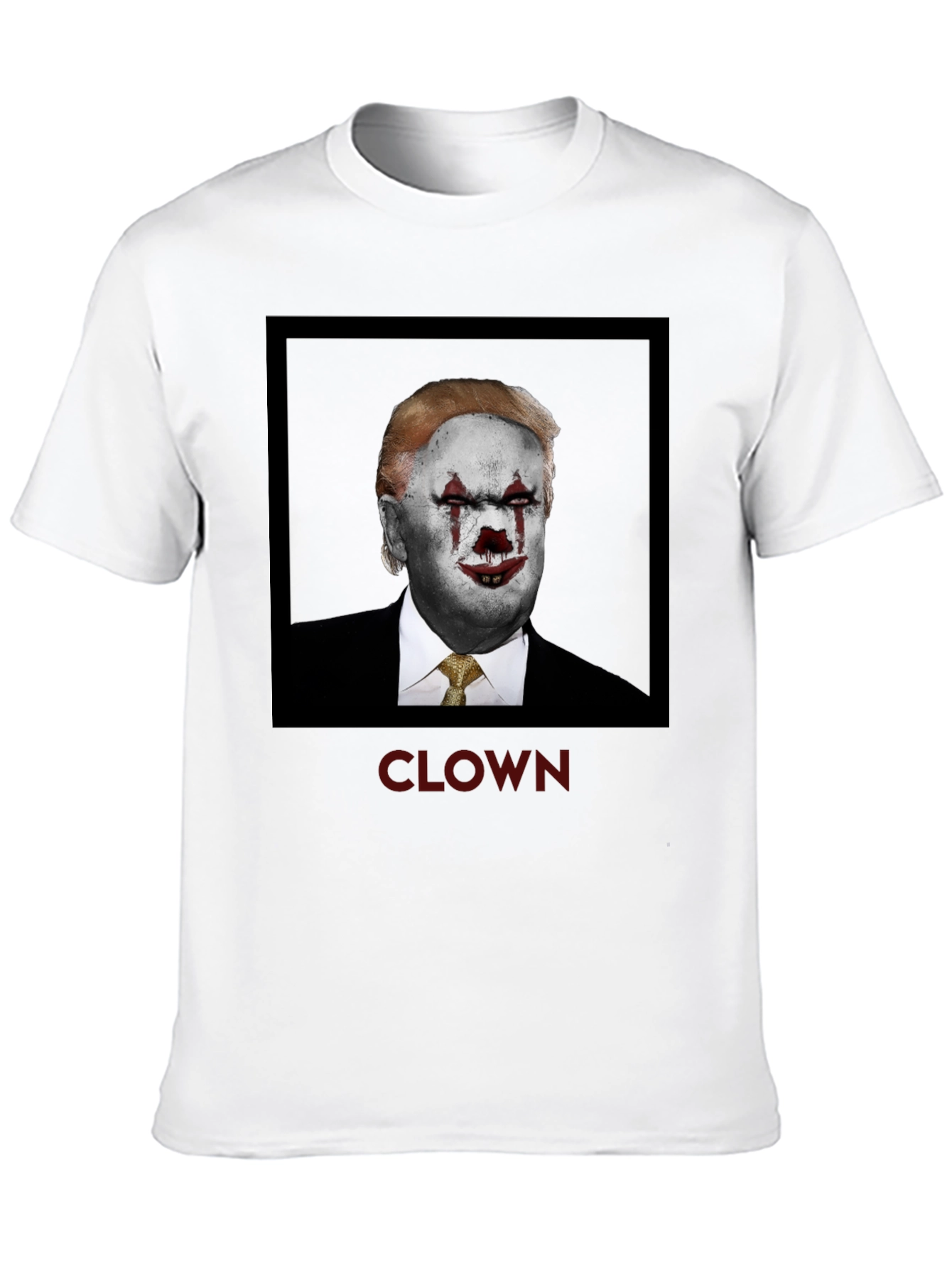 Trump Clown T-Shirt Political Satire Tee