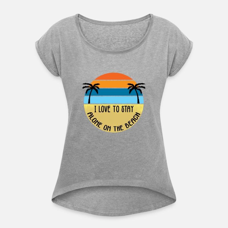 I Love To Stay Alone On The Beach
