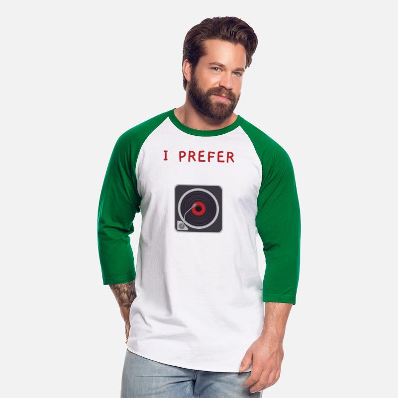 I Prefer Vinyl Record Player Record Collector