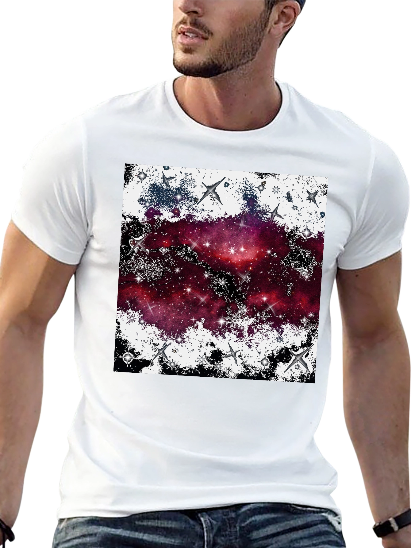 Galaxy Starry Night T-Shirt