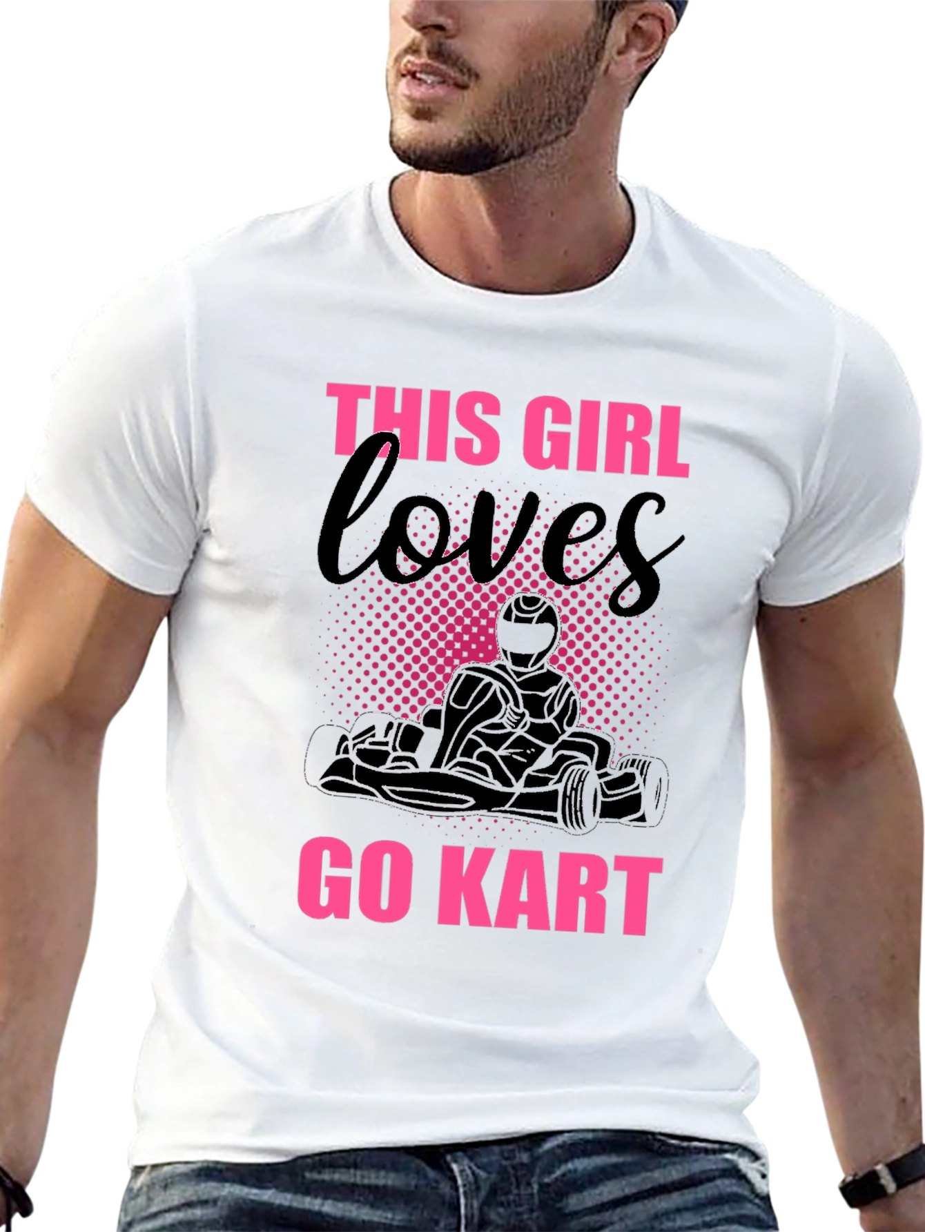 This Girl Loves Go Kart T-Shirt