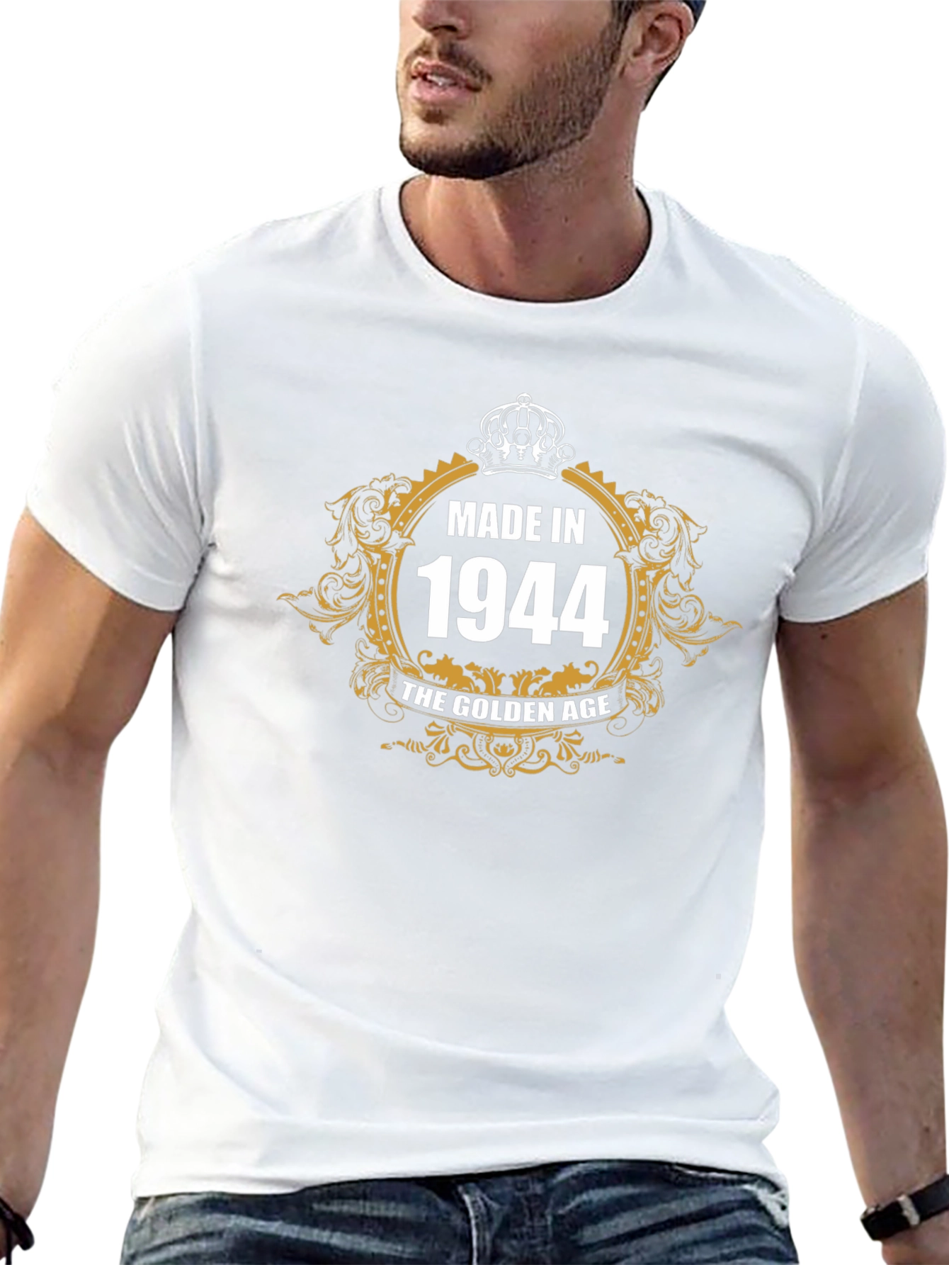 Made in 1944 T-Shirt - Golden Age Birthday Gift