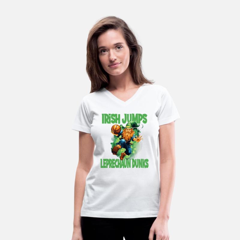 Irish Jumps Leprechaun Basketball for a