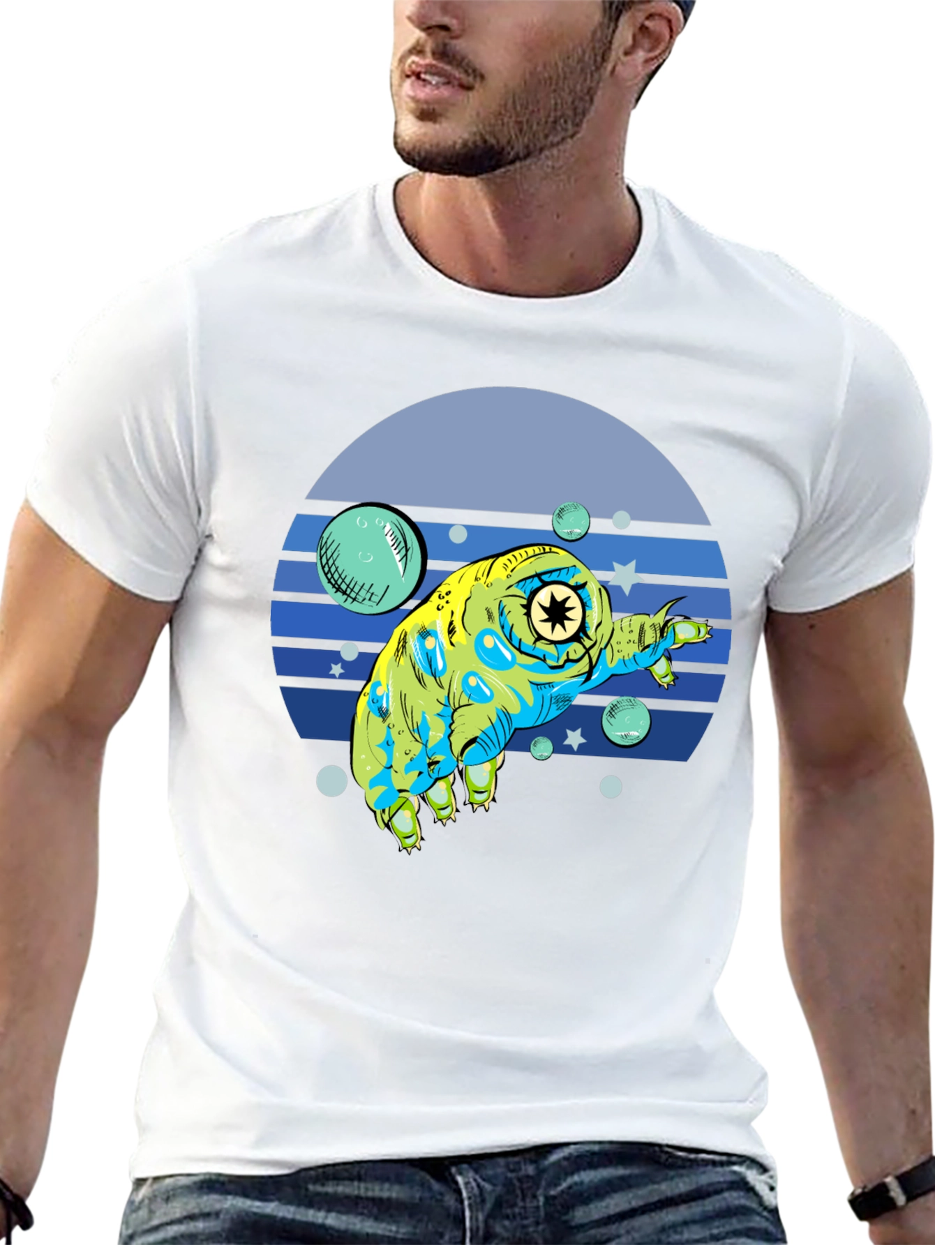 Tardigrade Space Tee - Water Bear Shirt