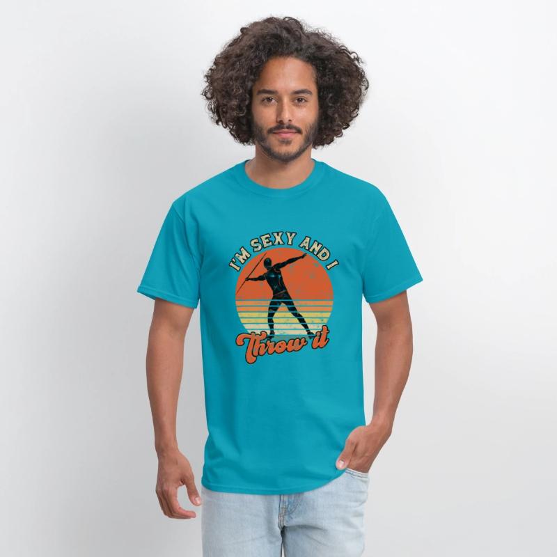 Javelin Throwing Track And Field Thrower