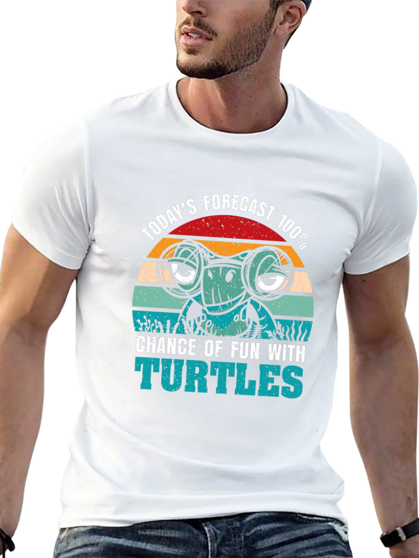 Turtle Fun Forecast T-Shirt - Cute Reptile Tee