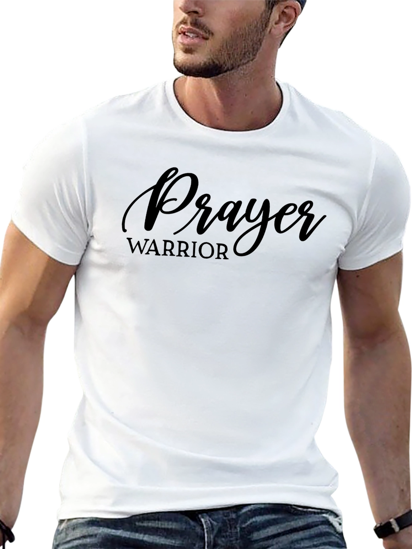 Prayer Warrior Black Graphic Tee