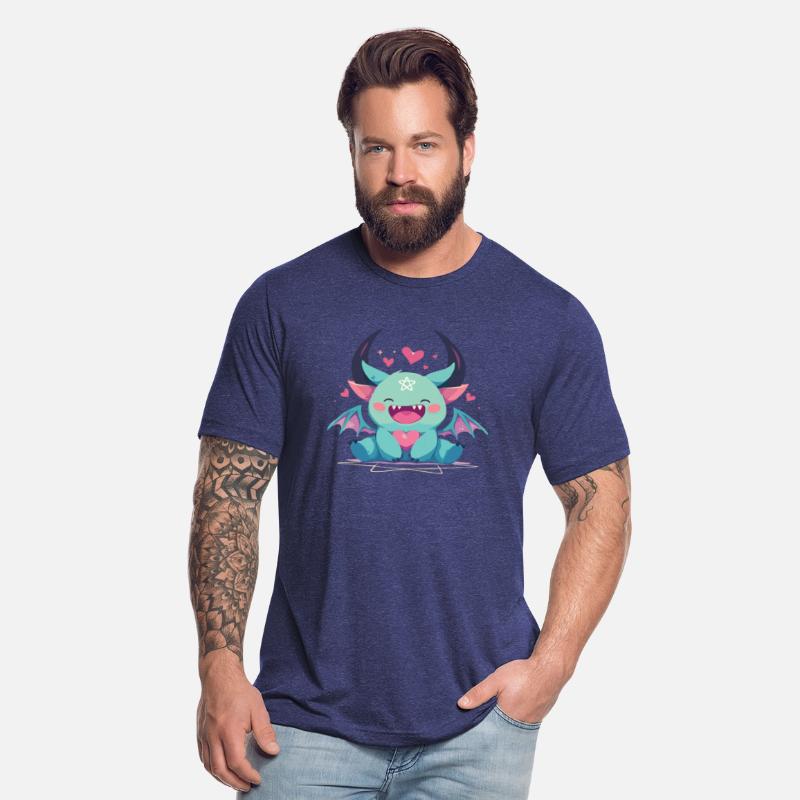 Kawaii Krampus mascot Cute Demon