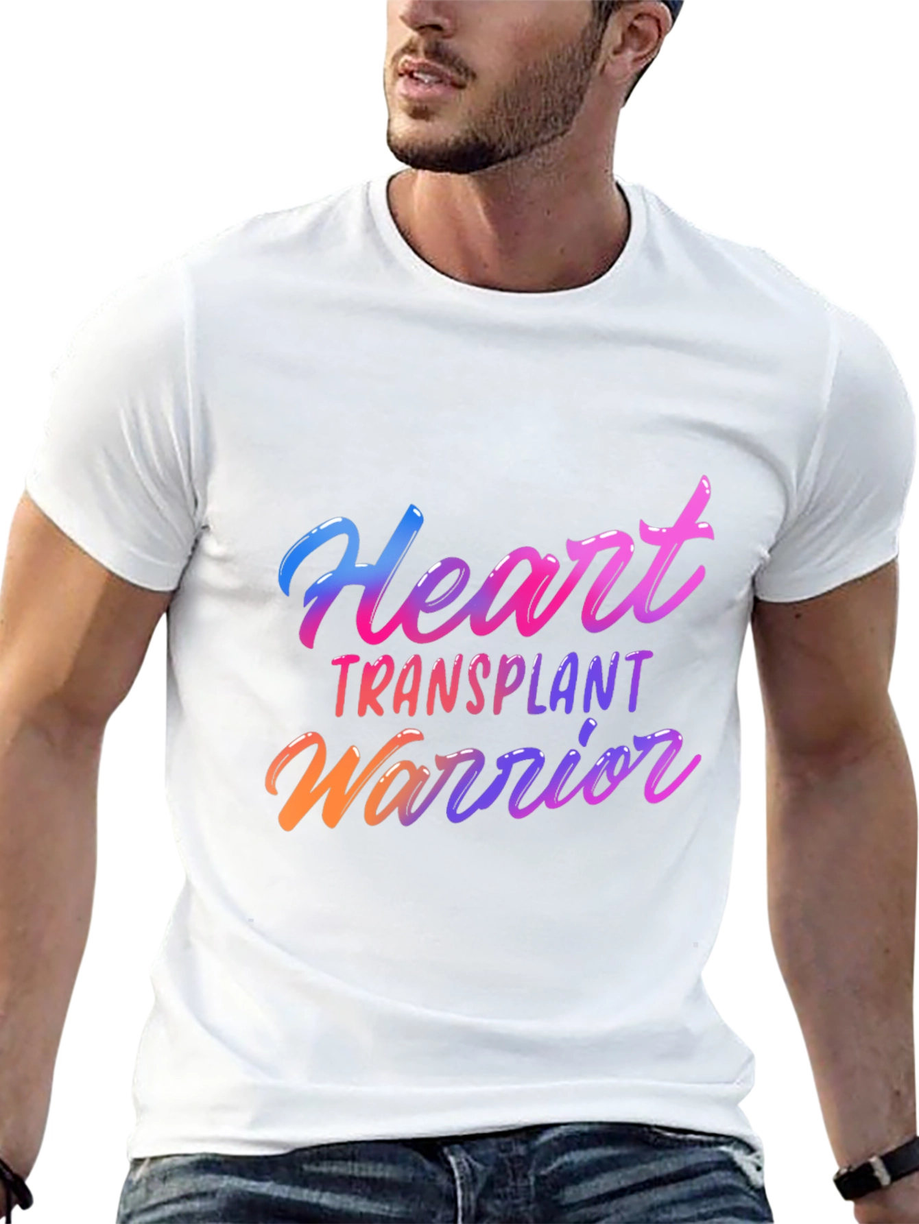 Heart Transplant Warrior Graphic Tee