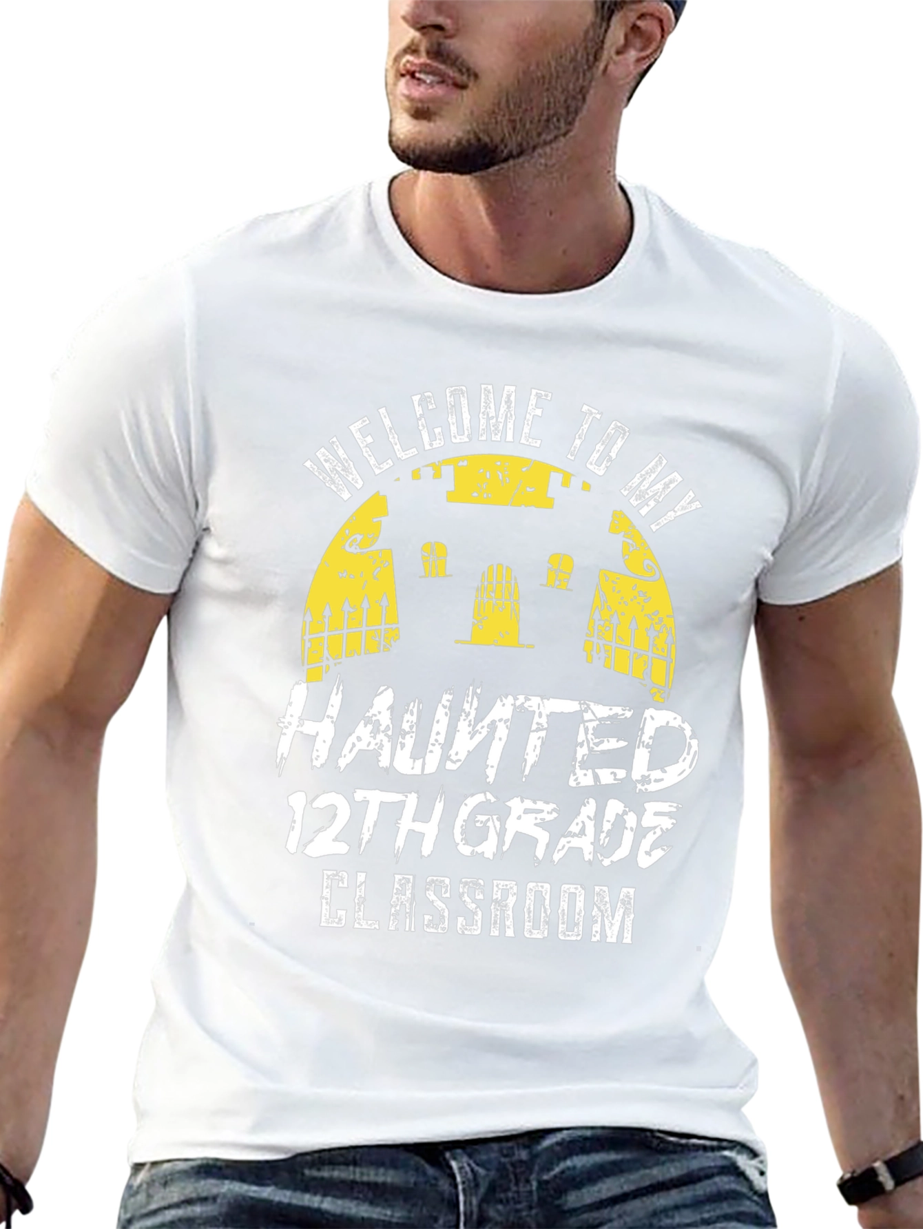 Haunted 12th Grade Classroom T-Shirt