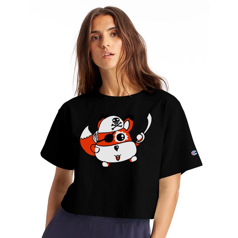 Little Cute Captain Fox Pirate Animal Eye Patch