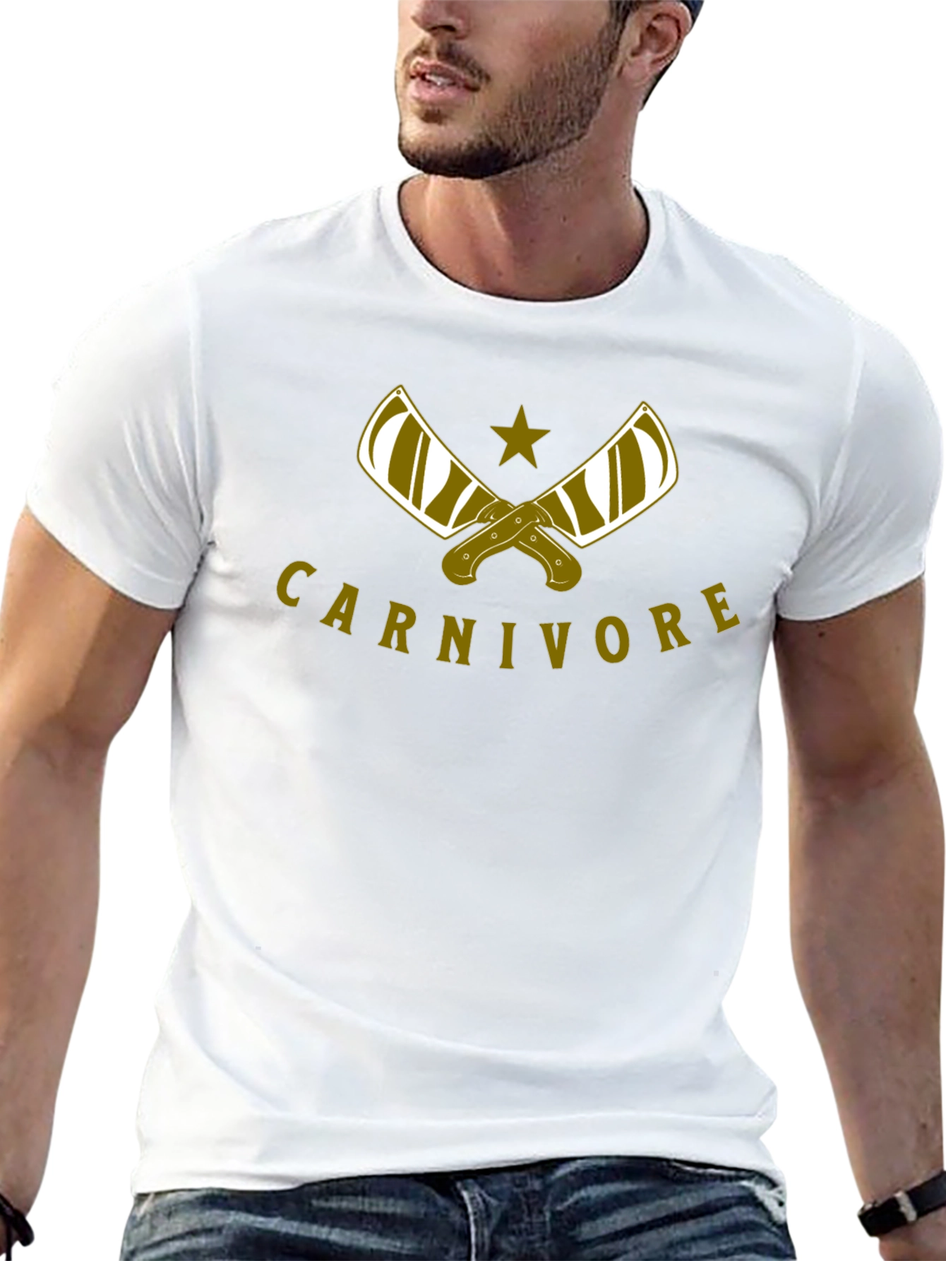 Carnivore Graphic T-Shirt - Black