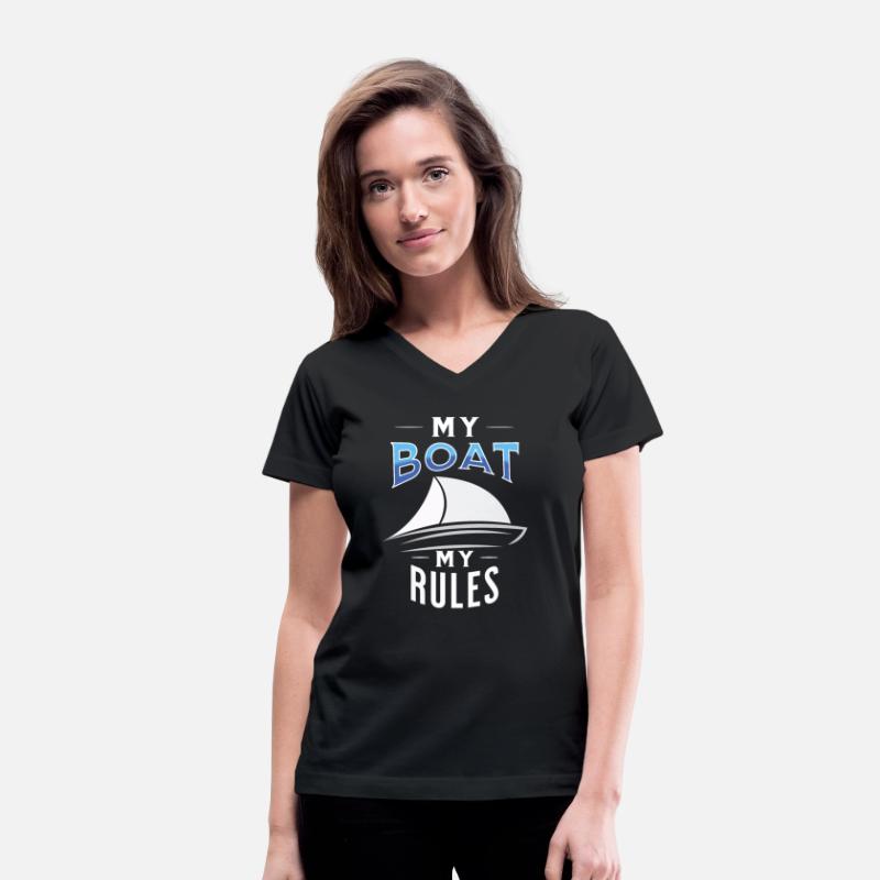 My boat my rules nice t-shirt for sailors