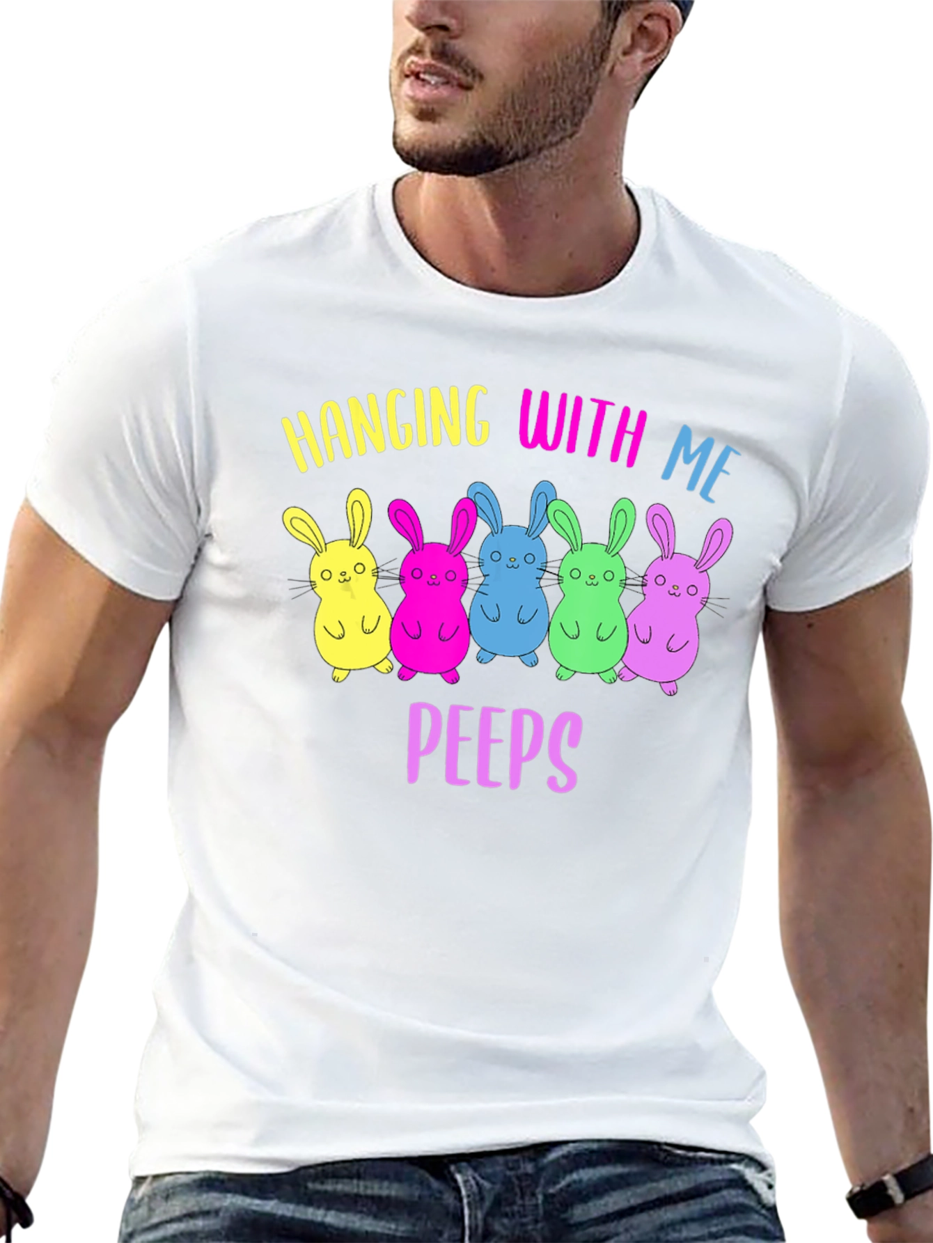 Hanging With My Peeps Easter T-Shirt