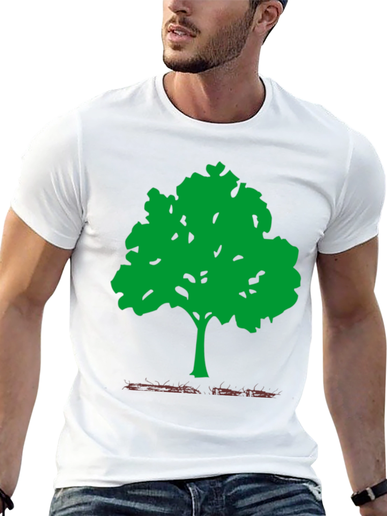 Green Tree Graphic T-Shirt - Nature Lover Tee