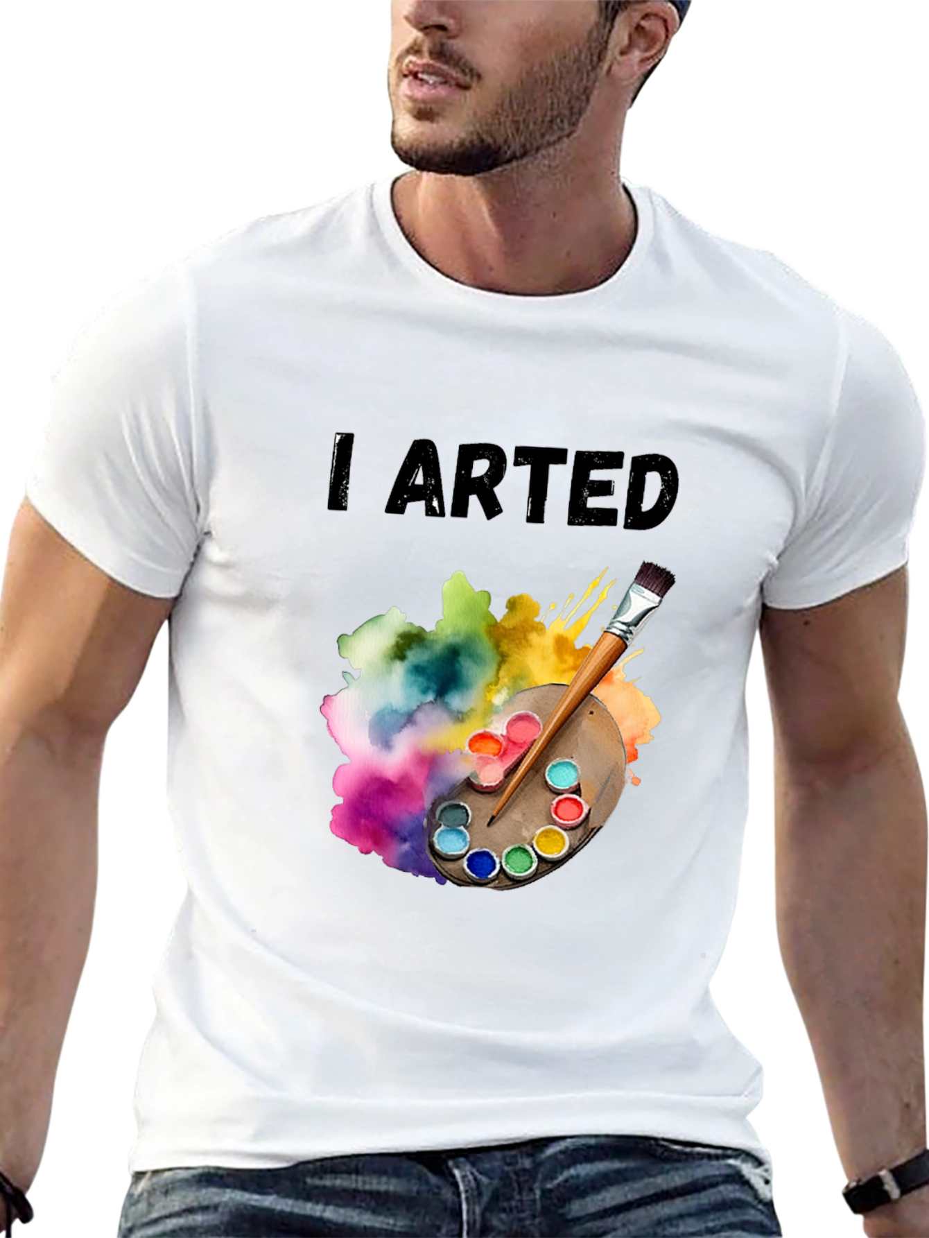 I Arted T-Shirt - Artist Palette Design