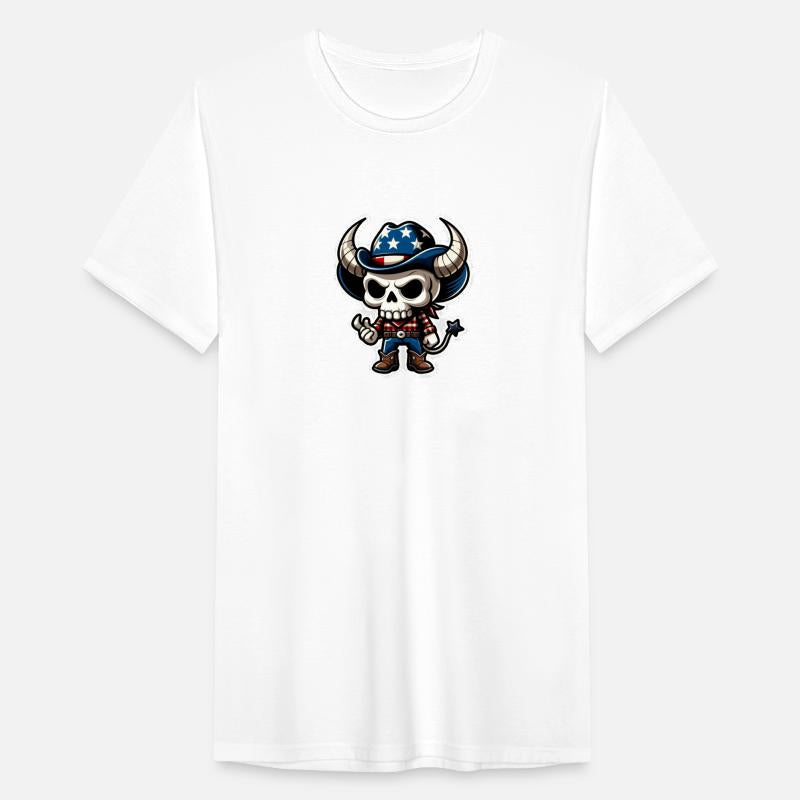Patriotic Cowboy: Horned Skull, cowboy carter