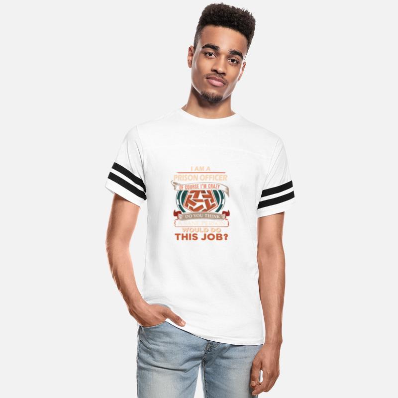 Prison Officer T Shirt - Sane Person Gift Item Tee