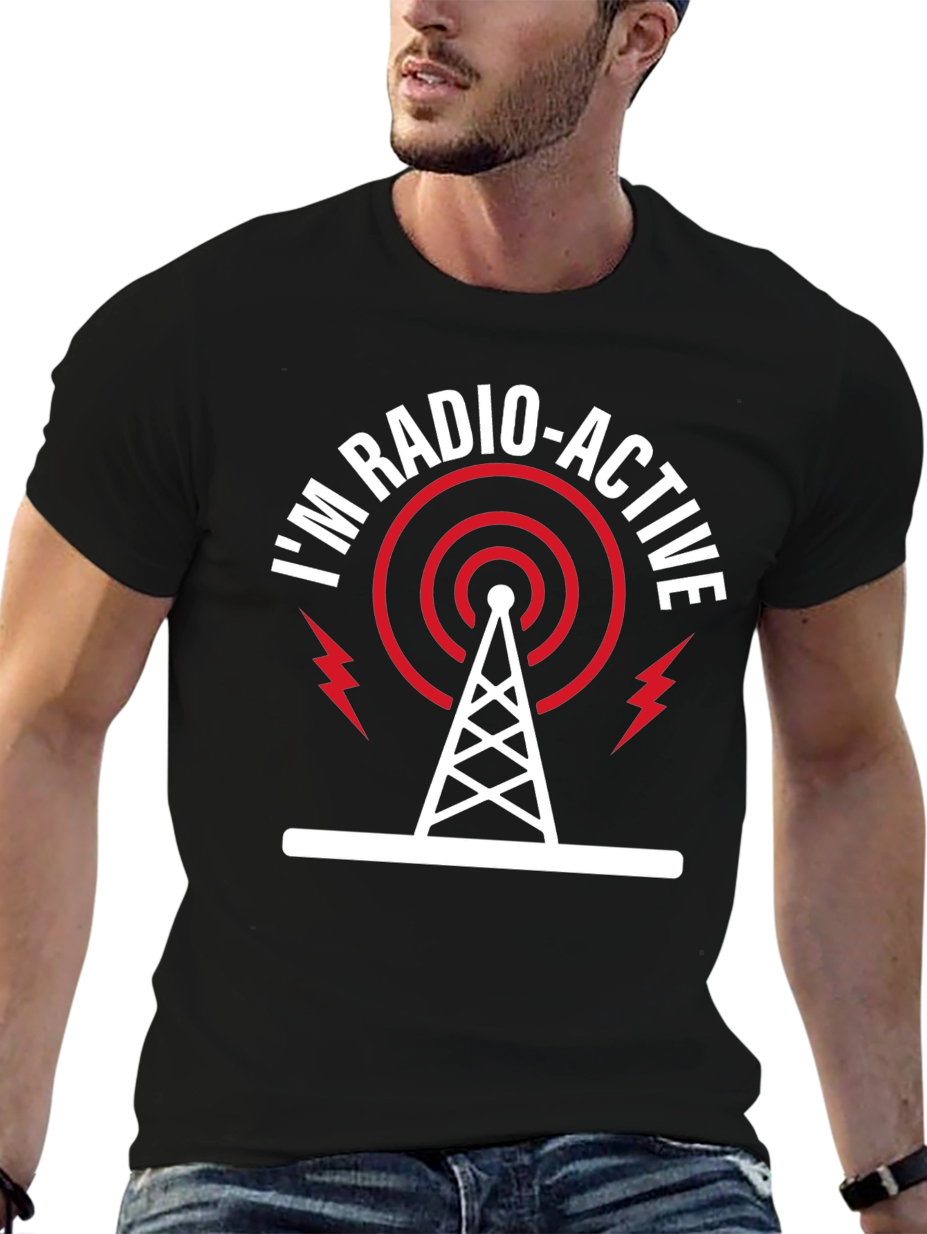 Radio-Active T-Shirt - Funny Novelty Tee