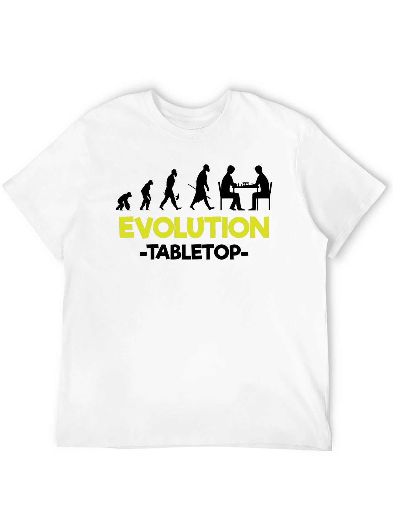 Evolution Tabletop Gamer T-Shirt - Black