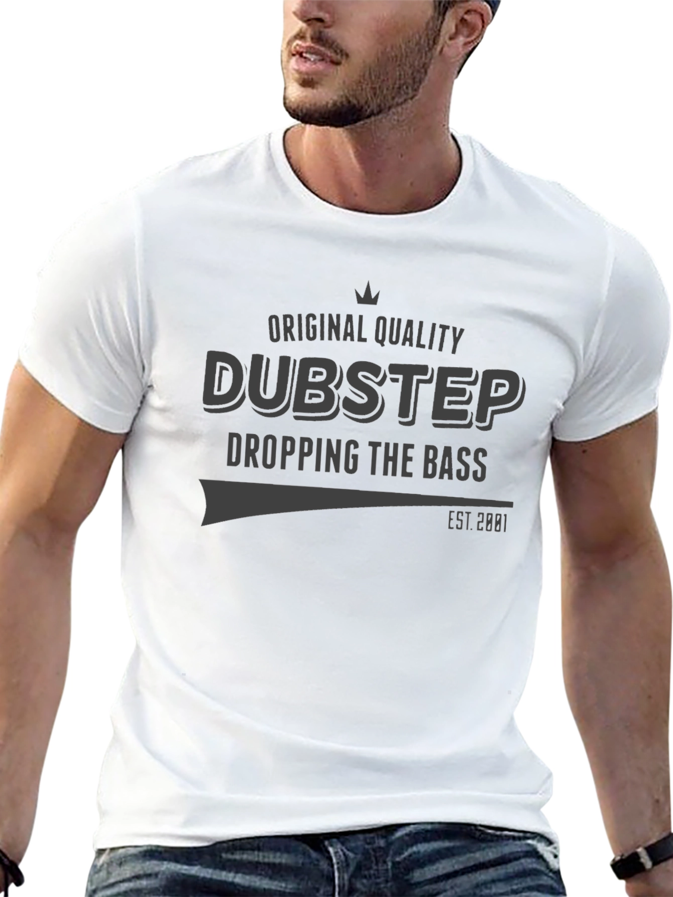 Dubstep Dropping the Bass Black T-Shirt